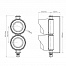 Промышленный светодиодный светофор LED-TL-02-02-04 (24V DC)