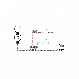 Промышленный светодиодный светофор LED-TL-05-02-04 (230V AC)